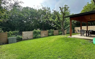 Photo of Lori M.'s yard after getting lawn care in Wakefield, RI