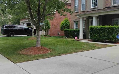 Photo of Shakera D.'s yard after getting lawn care in Charlotte, NC