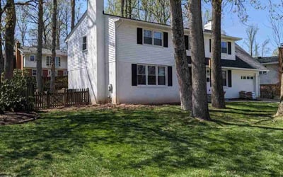 Photo of Amira R.'s yard after getting lawn care in South Riding, VA