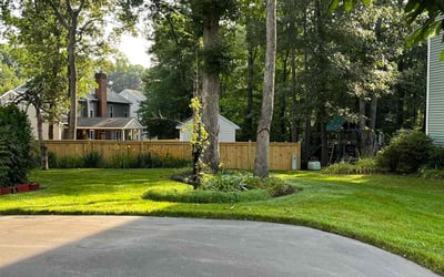 Photo of Steve D.'s yard after getting lawn care in Gardner, KS