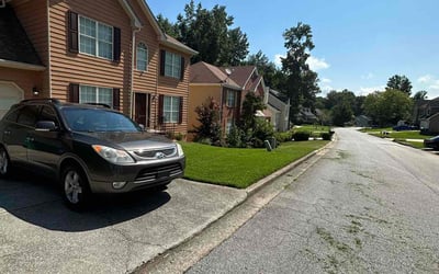 Photo of Stephen M.'s yard after getting lawn care in Anniston, AL