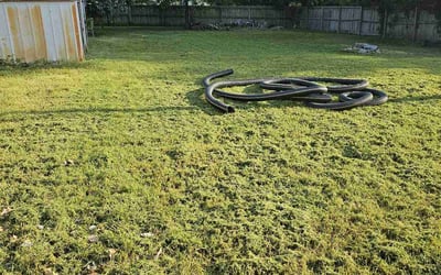 Photo of Laura M.'s yard after getting lawn care in Goffstown, NH
