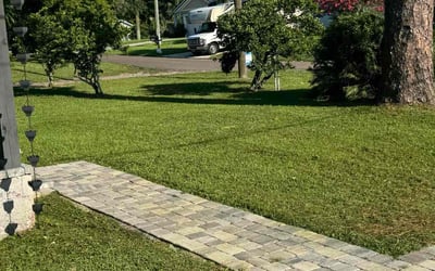 Photo of Samir W.'s yard after getting lawn care in Garner, NC