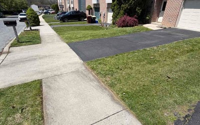 Photo of Josiri L.'s yard after getting lawn care in Watervliet, NY