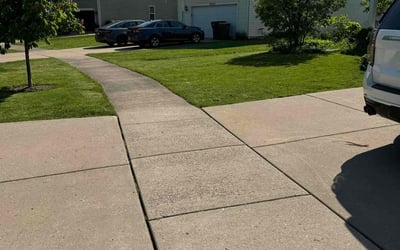Photo of Talena C.'s yard after getting lawn care in Boulder Hill, IL