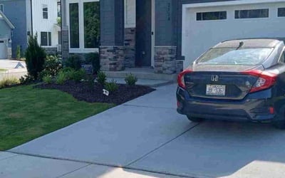 Photo of Tye W.'s yard after getting lawn care in Siler City, NC
