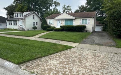 Photo of Peyton S.'s yard after getting lawn care in Madison Heights, MI