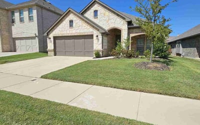 Photo of Kevin M.'s yard after getting lawn care in Colleyville, TX