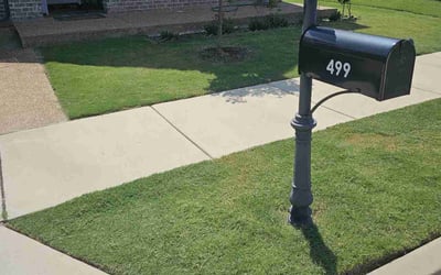 Photo of Londa E.'s yard after getting lawn care in Collierville, TN