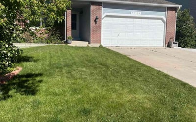 Photo of Kyle J.'s yard after getting lawn care in Fort Carson, CO