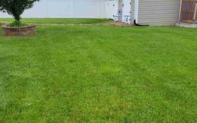 Photo of Monte J.'s yard after getting lawn care in Lanexa, VA