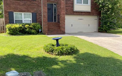 Photo of Brandan B.'s yard after getting lawn care in Wylie, TX