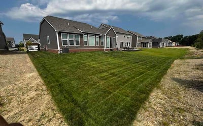 Photo of Saikat G.'s yard after getting lawn care in Charlotte, NC