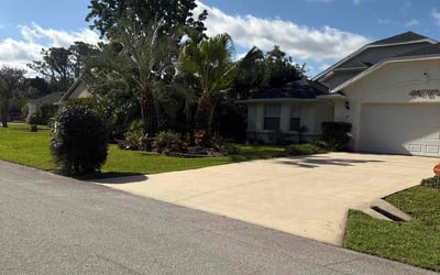 Photo of Roksolana B.'s yard after getting lawn care in Palm Coast, FL
