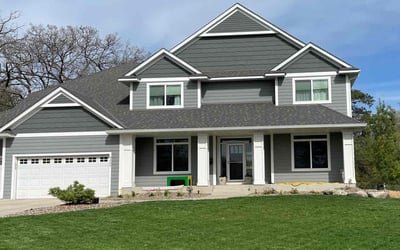 Photo of Hans L.'s yard after getting lawn care in Ham Lake, MN