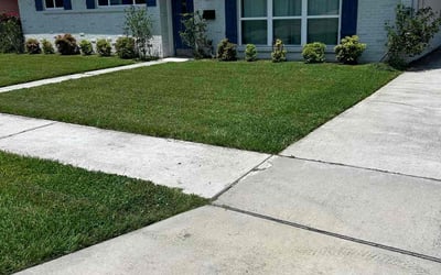 Photo of Lloyd R.'s yard after getting lawn care in West Monroe, LA