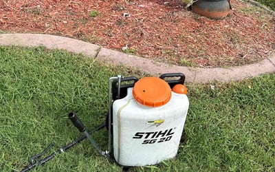 Photo of Kenneth J.'s yard after getting lawn care in Plano, TX