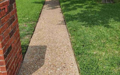 Photo of Bob C.'s yard after getting lawn care in Harker Heights, TX