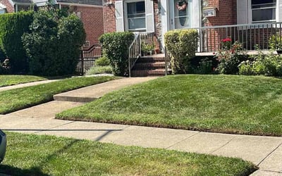 Photo of Silvio d.'s yard after getting lawn care in Bayside, NY