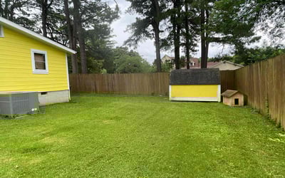 Photo of Virginia L.'s yard after getting lawn care in Spokane, WA