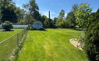 Photo of Nikeshia L.'s yard after getting lawn care in Franklin, MI
