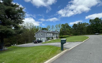 Photo of Monica F.'s yard after getting lawn care in New Haven, CT