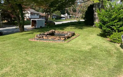 Photo of Zainab O.'s yard after getting lawn care in Greensboro, NC