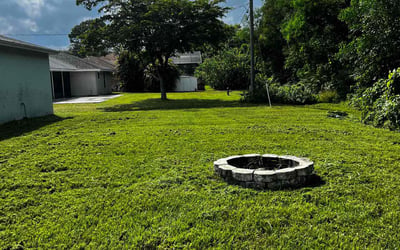 Photo of Kelly C.'s yard after getting lawn care in Port St. Lucie, FL