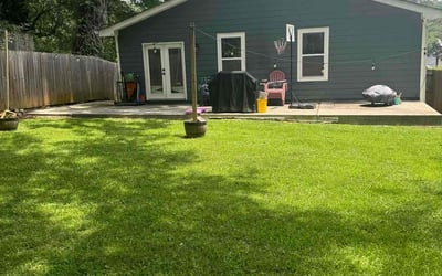 Photo of Janet H.'s yard after getting lawn care in Dalton, GA