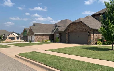 Photo of Joshua L.'s yard after getting lawn care in Bethany, OK