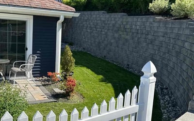 Photo of Laura G.'s yard after getting lawn care in Saratoga Springs, NY