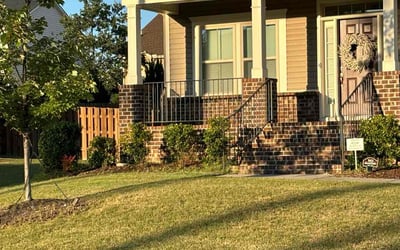 Photo of David Z.'s yard after getting lawn care in Durham, NC