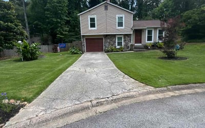 Photo of Charles R.'s yard after getting lawn care in Lockport, NY