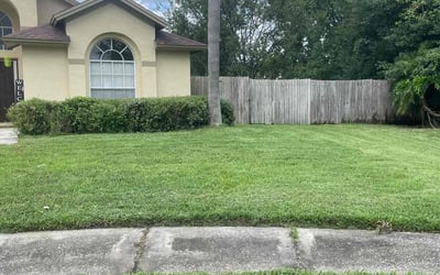 Photo of Dallas H.'s yard after getting lawn care in Old Saybrook, CT