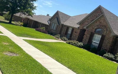 Photo of Whitney H.'s yard after getting lawn care in Carrollton, TX