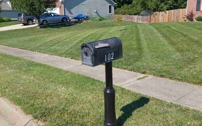 Photo of Keegan C.'s yard after getting lawn care in Newtown, PA