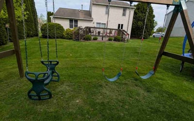 Photo of Rose M.'s yard after getting lawn care in Willimantic, CT