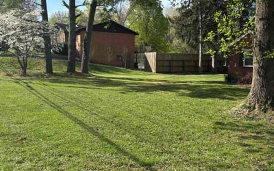 Photo of Jonathan V.'s yard after getting lawn care in Salem, VA