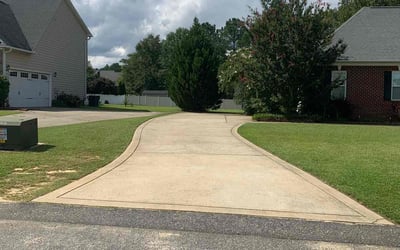 Photo of Michel C.'s yard after getting lawn care in Raeford, NC
