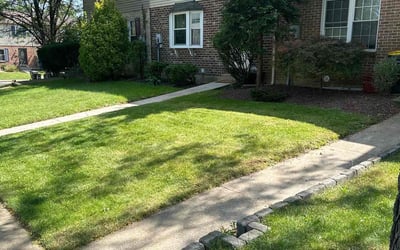 Photo of Erin S.'s yard after getting lawn care in Emmaus, PA