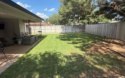 Photo of Bobby B.'s yard after getting lawn care in Choctaw, OK