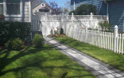Photo of Hargrow P.'s yard after getting lawn care in Baldwin, NY