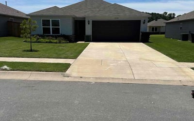 Photo of Bryan M.'s yard after getting lawn care in North Little Rock, AR