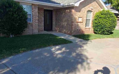 Photo of Jordan D.'s yard after getting lawn care in Amarillo, TX