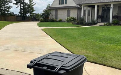 Photo of Gage H.'s yard after getting lawn care in Brandon, MS