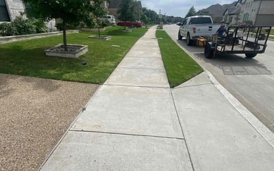 Photo of Veronika W.'s yard after getting lawn care in Macon, GA