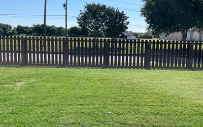 Photo of Carsten F.'s yard after getting lawn care in Roanoke, TX