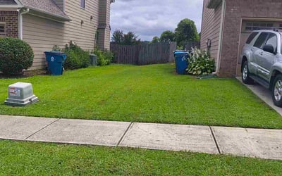 Photo of Sarah G.'s yard after getting lawn care in Hillsborough, NC