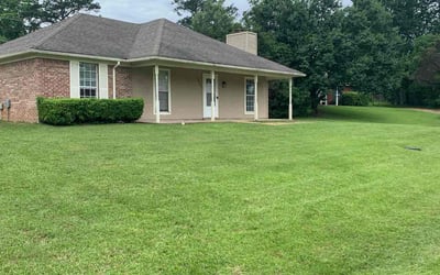 Photo of Carol H.'s yard after getting lawn care in Yazoo City, MS