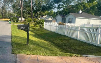 Photo of Erika D.'s yard after getting lawn care in Tallahassee, FL